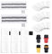 12 Stück Zubehör für Kärcher Dampfreiniger Easyfix SC2 SC3 SC4 SC5, Mikrofaser-Tuchset und Bodendüse Rundbürsten Kompatibel für Kärcher Dampfreiniger New Pack