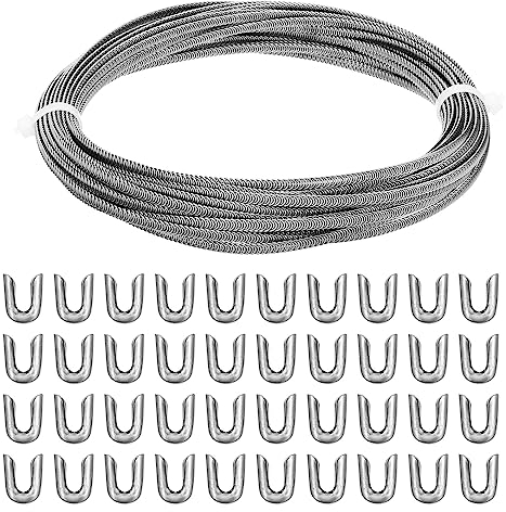 PATIKIL 50Ft 304 Rostfreie Korsett Ausbein Spirale Stahl Metall Entbeinen mit 32 Stahl Entbeinen Spitzen Struktur und Form für Korsett Herstellung Zubehör (5mm BREIT)