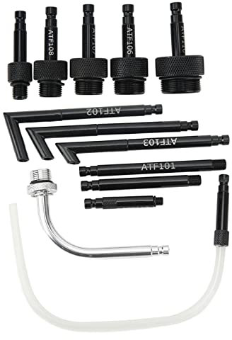 ATF-Getriebe-Fülladapter, 13-teilig, Werkzeug Zum Nachfüllen von Getriebeöl aus Kohlenstoffstahl für Einfachen und Effizienten ATF-Service