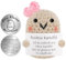 Tixlux Pocket Hug Positive Kartoffel, Kreative Strickwolle Kartoffel Puppe und Kleine Umarmung Glücksbringer Silber Ⅰ, Gute Besserung, Mutmacher Geschenk, für Frauen, Geschenk zum Schulabschluss