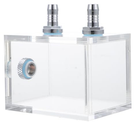 jojofuny Pc Wasserkühlung Flüssigkeit Tank Acryl Wassertank Reservoir Für Computer Cpu Kühler Wasserreservoir Pc