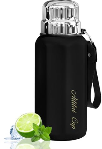 EACHPT Termo,Taza Térmica de Acero Inoxidable de 650ml, Termo con Doble Aislamiento para 6 Horas de Bebidas Calientes y 12 Horas de Bebidas frías, Estanco y sin BPA, Ideal para Trabajo, Viajes