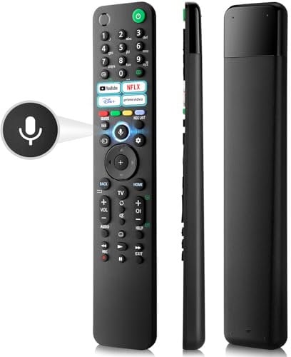 Sprach für Sony TV Fernbedienung Bravia,Ersatz für Alle Sony Fernseher Remote mit Vioce Fuction