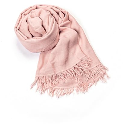 MAPIMANIA - Halstuch Damen aus Bambus Viskose 100%, Sommerschal Made in Italy, 180x90, Pashminas Schal Sommer leicht und elegant - Eco-Friendly
