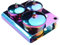 predolo 3 Pieces Nail Art Dish Nail Powder Holder Portable Acrylic Liquid Powder Cup for Nail Design Tool Nail Art Artist, Color Plating