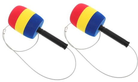 Didiseaon 2pcs Mallet Whacking Sponge Hammer for Game Pounding Prop Lightweight Carnival Game Supplies