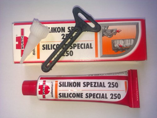 WURTH Mastic d'étanchéité flexible pour moteur en silicone 70 ml