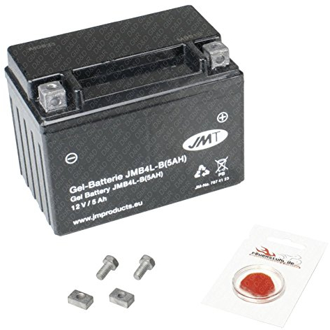 Gel-Batterie für Piaggio Sfera 50, 1991-1995 (NSL1T), wartungsfrei, 5 Ah, inkl. Pfand €7,50