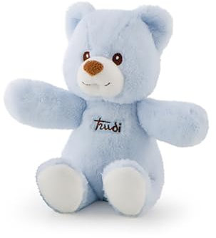 Trudi Orso Cremino azzurro Peluche e Doudou carillon per neonati. Orsacchiotti Baby per bambini. Regalo neonato primi mesi | 20x27x11cm taglia S | Baby Cremino | modello 18123