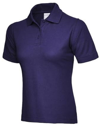 UC115 - Purple - 3XL - 180GSM Ladies Polo Shirt