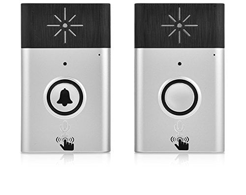 Garsent Wireless Gegensprechanlage Türklingel, Funk Türklingel Kabellose Hausklingel mit 200m Reichweite, Home Türklingel Intercom Kit, Home Security System