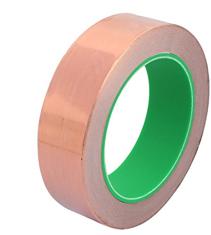 Aexit 30mm Breite 20m Länge DIY Klebstoff Doppelseitiges leitfähiges Kupferfolienband (ffc1c8dd09d55eaa6e37b18d09e4b47d)