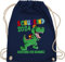 Shirtracer Turnbeutel Rucksack - Schulanfang & Einschulung Geschenk - Schulkind 2025 Achtung ich komme! - bunt - Unisize - Navy Blau - geschenke einschulung-schulanfang schulanfänger