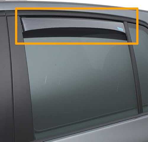 Hintere Windabweiser (1 Set) für die Fahrer und Beifahrerseite-CLI0042539 passend für Mercedes E-KLASSE TYP W210, LIM, 4-Door, 1995-2002
