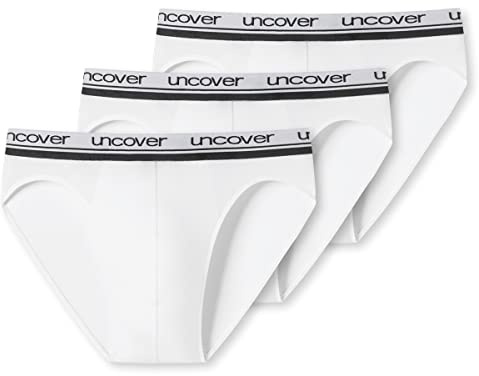 Uncover by Schiesser - Rio Slip/Unterhose - 3er Pack (S Weiß)
