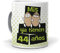 mundohuevo Taza Mis Huevos ya Tienen 44 años. Cerámica AAA - 350 ml.