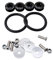 Tiardey 8 pezzi di fissaggio a sgancio rapido, alluminio parafango rondella bullone motore baia vite Dress Up Kit