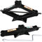 Car 2 Ton Scissor Jack Black Wheels Repair Hand Lift Up Jack