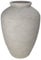 KEYHOMESTORE - Pflanzkübel aus Stein, Blumentopf, Pflanzentopf, weiß, Höhe 50 cm, ideal als Gartendekoration, Innen- und Wintergarten