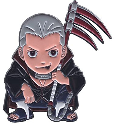 Amasukami Personaggi anime Akatsuki distintivo Hidan distintivo, Small, Metallo
