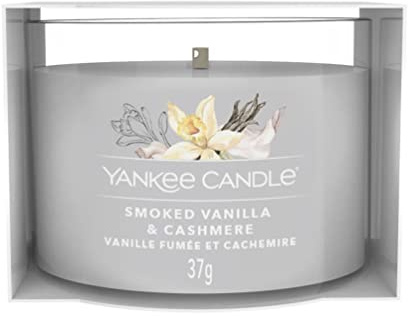 Yankee Candle Smoked Vanilla & Cashmere Filled Votive Candle