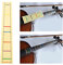 Cello-Griffbrett, Cello-Bogen, 3/4-Größe, Kunststoff, Praktischer Boardel-Aufkleber, Fingerpositionierer für Cello-Übungsanfänger(4 4) (4/4)