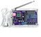 Kits electrónicos de soldadura de radio, kit electrónico de radio FM HU-017A RDA5807S Kit de radio FM (A)