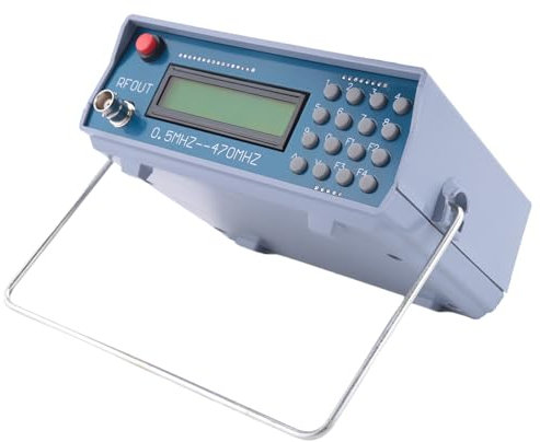 liovitor 1 Pezzo Ad Alta Frequenza Sorgente di Segnale Rf Generatore di Segnale 0.5-470Mhz Fm Fm Walkie-Talkie Rf Tester Generatore di Segnale Versione