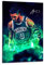zackal Jayson Tatum-Poster, Basketball-Poster, Leinwandkunst, Gemälde, geeignet für Schlafzimmer, Wohnzimmer, Küche, Studentenwohnheim, Wanddekoration (30,5 x 45,7 cm, ungerahmt, A)