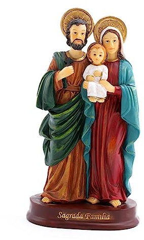 Jesusfamilien Statue aus Kunstharz Weihnachten Mottoparty Kirchendekoration