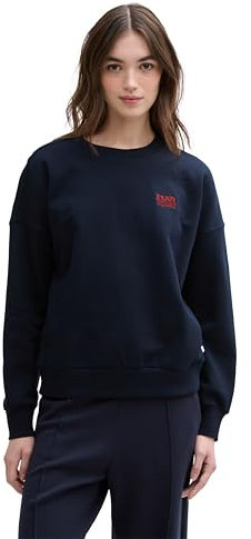 Tom Tailor Strickpullover mit Schlitz-Details, Whisper White, XXL