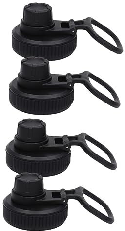 INOOMP 4stücke Trinkflaschen Deckel Wiederverwendbare Kappen Für Isolierflaschen Leicht Zu Reinigende Sportflaschenverschlüsse Für Aktive Nutzung Für Outdoor-aktivitäten