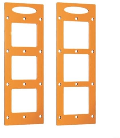 FUBESK 1PCS Electrical Socket Back Box Cutting Template for 60x70mm,70x70mm Socket Base Box, 86 Socket Opening Design Electricians Tools for Most Woodworking Projects(Regular size 7x7cm)