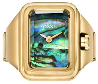 FOSSIL Damen Analog Quarz Uhr mit Edelstahl Armband ES5411