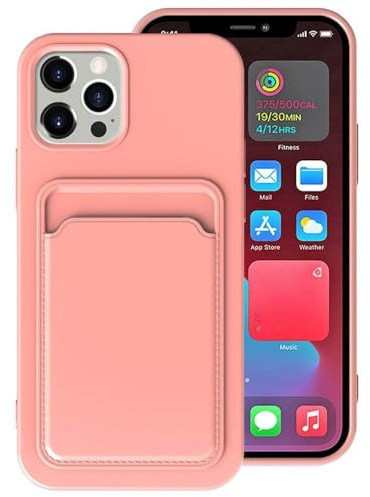 GXZJFC Coque de Protection Souple givrée en TPU pour iPhone 16 Pro Max et 12 Mini, Rose Clair, pour iPhone 15