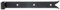 Alberts 306144 Ladenband | in verschiedenen Ausführungen | schwarz | Rolle Ø14 mm | Größe 300 x 35 mm