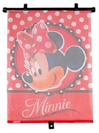 Disney Minnie Mouse - Parasol para niños, color rojo