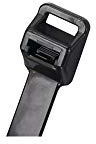 Panduit prt12eh-c0 Kabelbinder, wieder lösbar, extra schwere, wetterfeste Nylon 6.6, 40.1-inch Länge, Schwarz (100STCK)