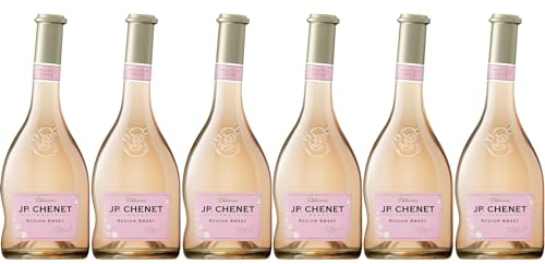 J.P. Chenet Delicious Medium Sweet Pays d'Oc Igp Vin Rosé 0,75 L - Lot de 6