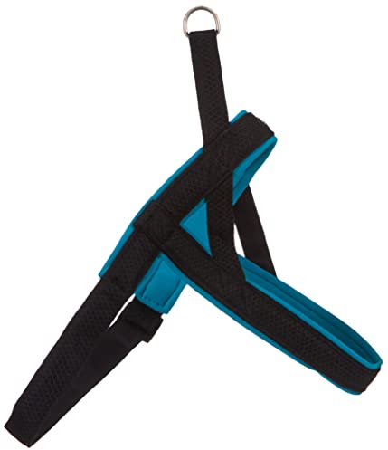 Nobby Norwegergeschirr Mesh Preno, türkis L: 50-64 cm + 42 cm, B: 25/35 mm, 1 Stück