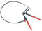 PINZA PER FASCETTE MANICOTTI AUTO MOTO CON CAVO FLEX BOWDEN SMONTAGGIO