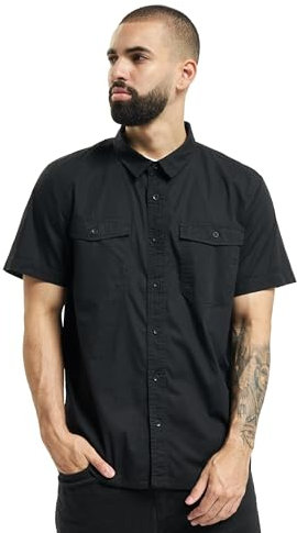 Brandit Roadstar Shirt Short Sleeve, color: black, size: L