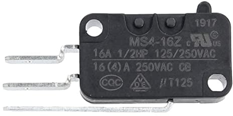 Micro-interrupteur pour régulateur de niveau d'eau comme Bosch 00165256 dans le lave-vaisselle