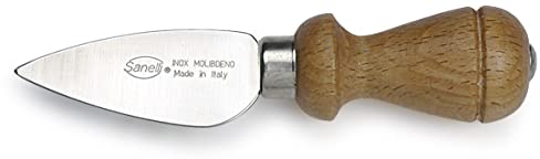 Sanelli 432305 coltello da formaggio, colour-light marrone length-5 cm