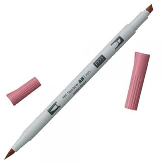 Tombow ABTP-772 Alkoholbasierter Marker ABT PRO zwei Spitzen dusty rose, 1 stück (1 erPack)