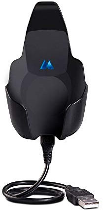 Midland Dual Mike Docking Station C1364, Station d'accueil Compatible avec Dual Mike Wireless, Support pour Radio CB, Chargeur sans Fil Intégré, Noir