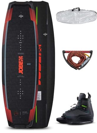 Jobe Logo 138 Package Wakeboard mit Unit Wakeboardbindung, Hantel und Tasche