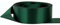 Nastro di raso double face, dimensioni 25 mm x 10 m, bomboniere, decorazione per la casa, Pasqua, Natale, fiocchi, auto, cucito, palloncini, capelli, fai da te, mazzi di fiori (verde scuro)