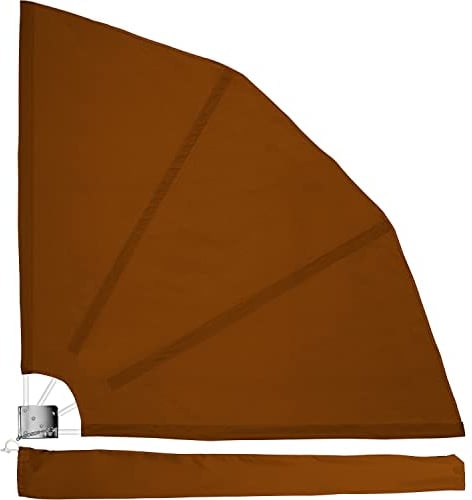 STILISTA Tenda da Sole - a Cappottino, Pieghevole, Laterale, da Parete, Richiudibile - Telo, Tenda da Balcone a Ventaglio, Terrazzo, Cappottina, Esterno, Separé, Paravento, Frangivista