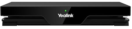 Yealink RoomCast Drahtloses Präsentationssystem - 4K 60fps, 4-Screen Casting, Miracast, AirPlay, Google Cast, PoE, Virtuelles Whiteboard, Intuitive Fernsteuerung, Kompaktes Design